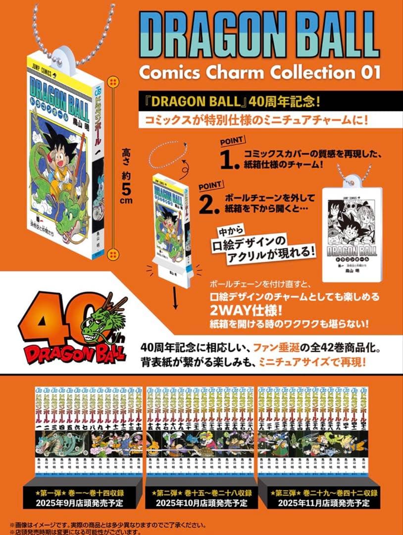 ドラゴンボール コミックスチャームコレクションフルコンプセット