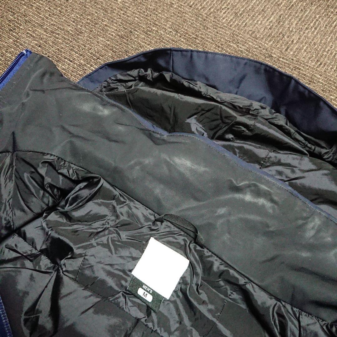 送料無料【GOLDWIN】スウェーデンチーム 斜めジップネイビージャケット M