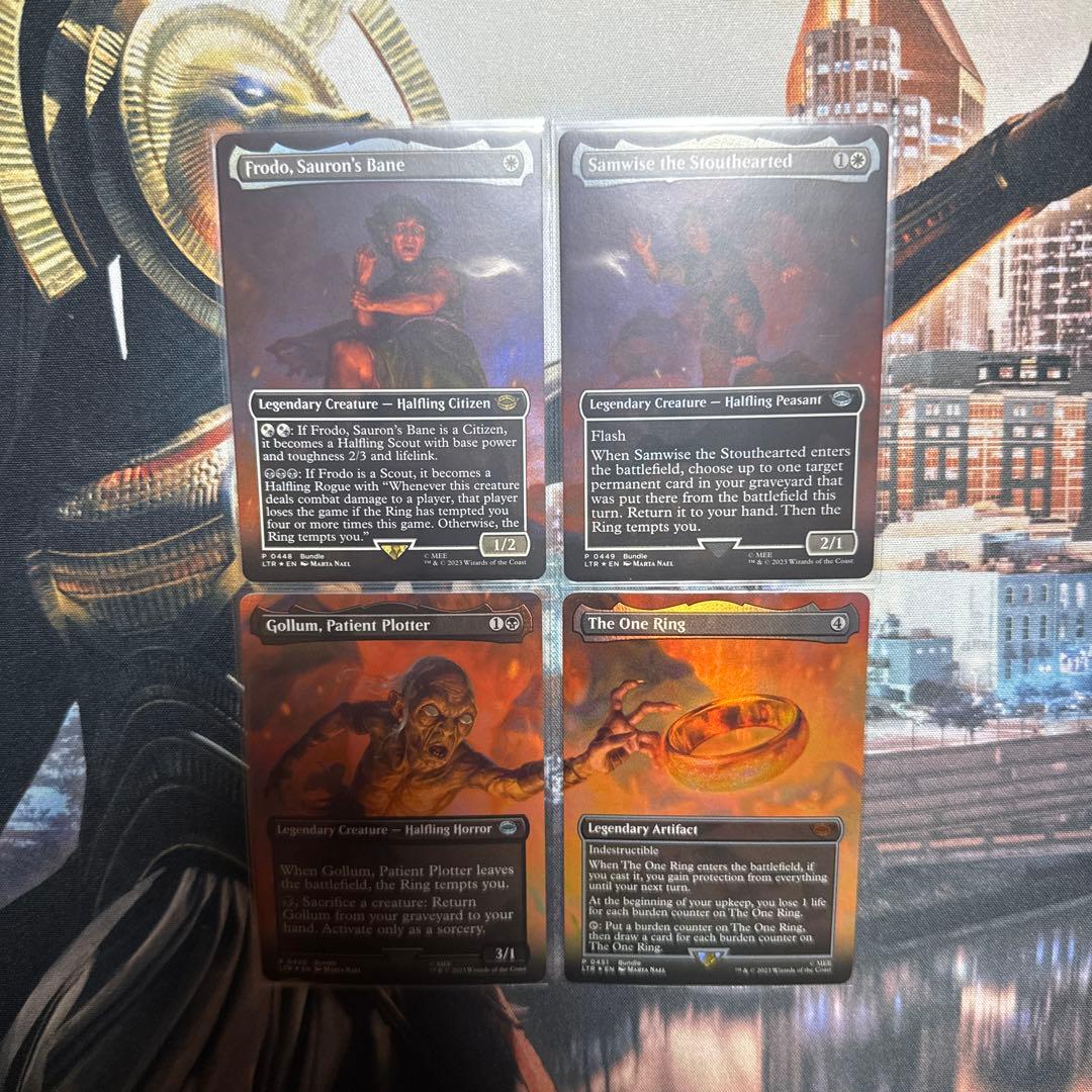 mtg 一つの指輪　プロモ　4枚セット