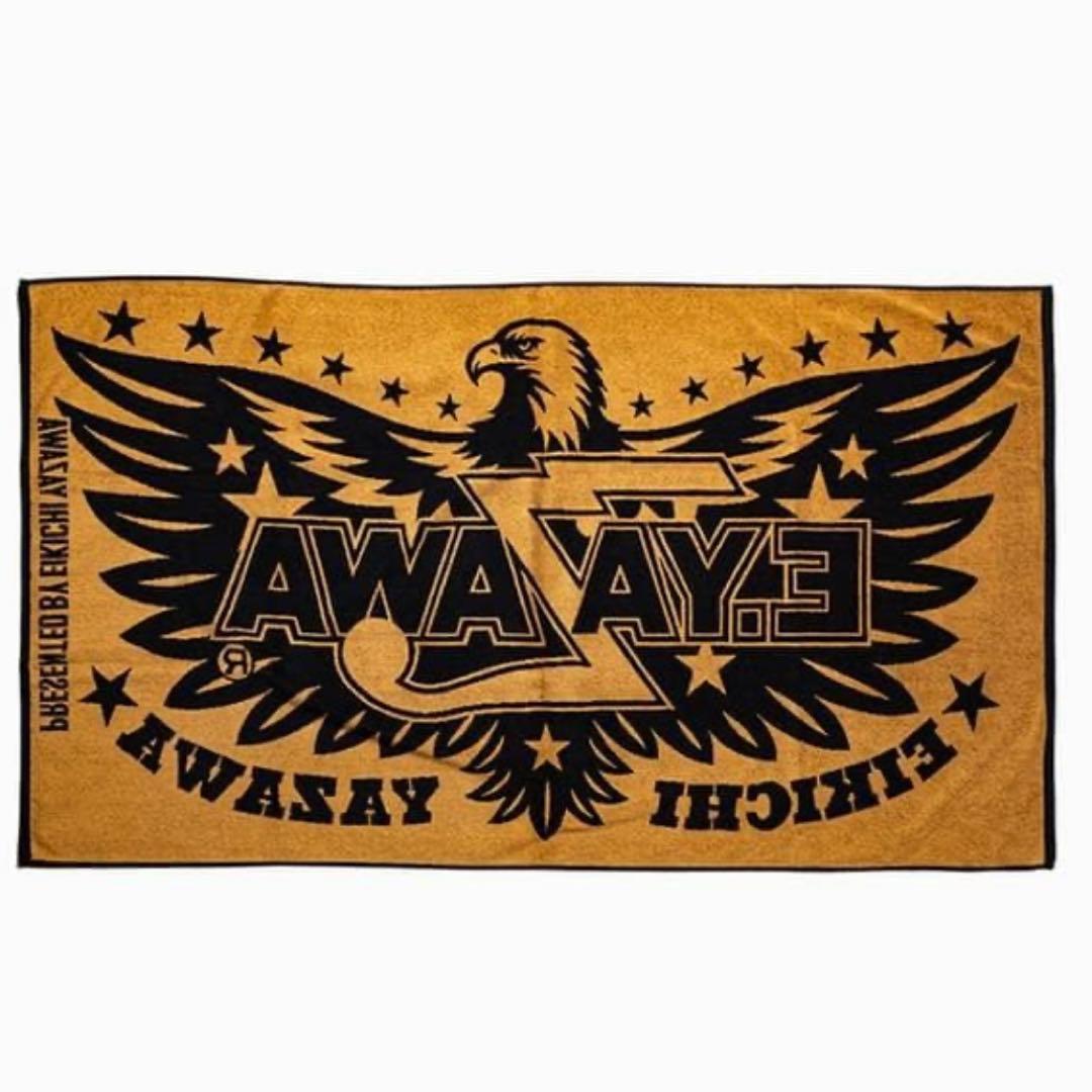 矢沢永吉 ジャガードスペシャルビーチタオル(ロゴ)イーグル 新品未使用