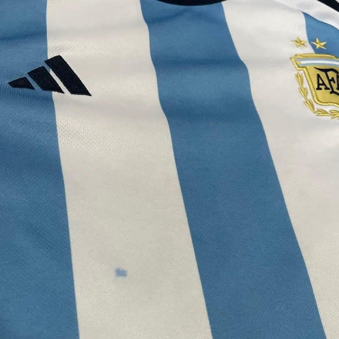 アルゼンチン代表　ジュニア用　半袖ユニフォーム　adidas