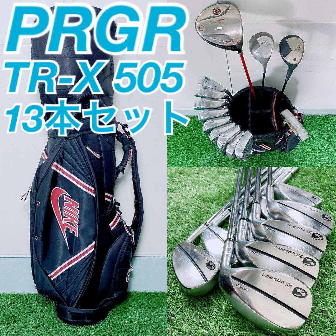 ゴルフクラブ　メンズセット　初心者　プロギア　　TR-X 505 N1606