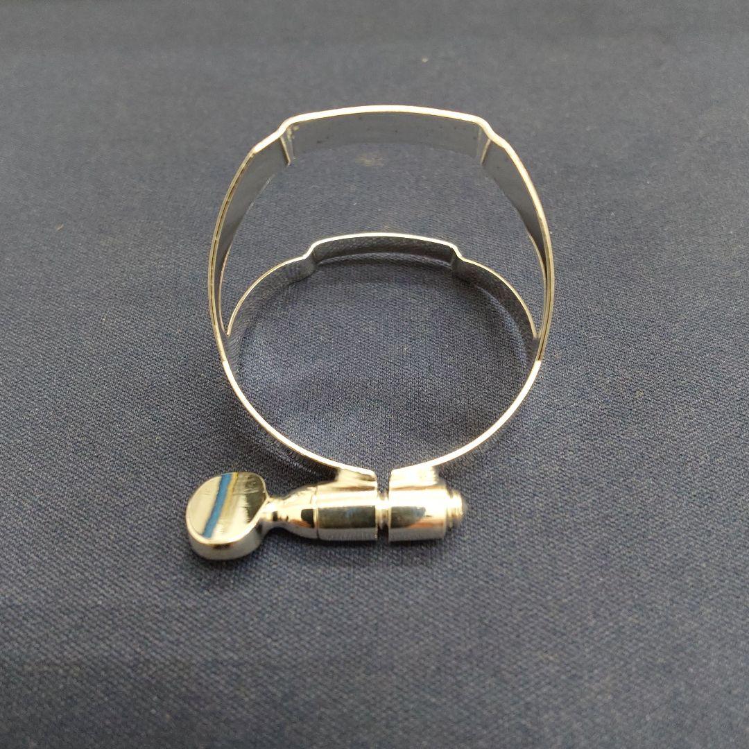 SELMER バリトンサックスリガチャーシルバー製