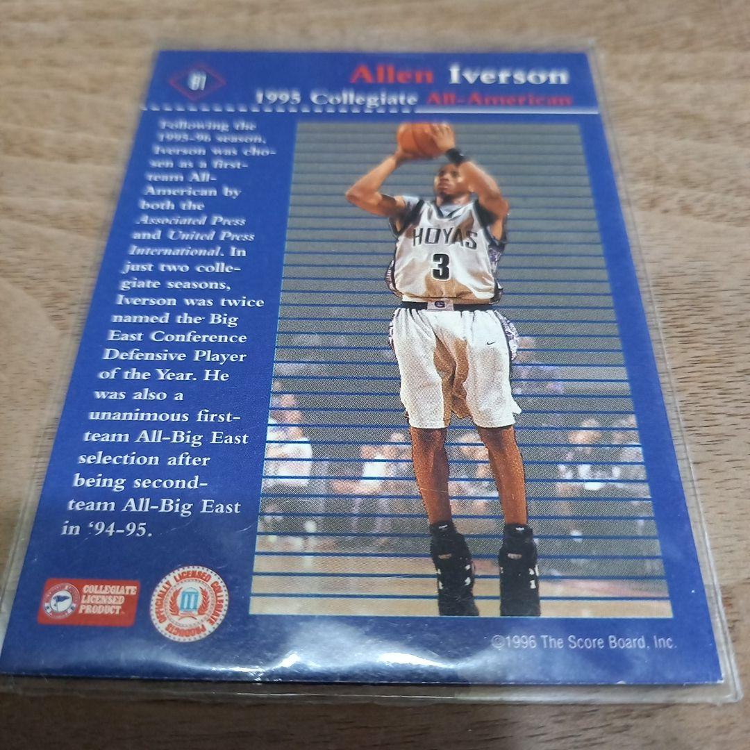 アレンアイヴァーソン　学生時代のカード