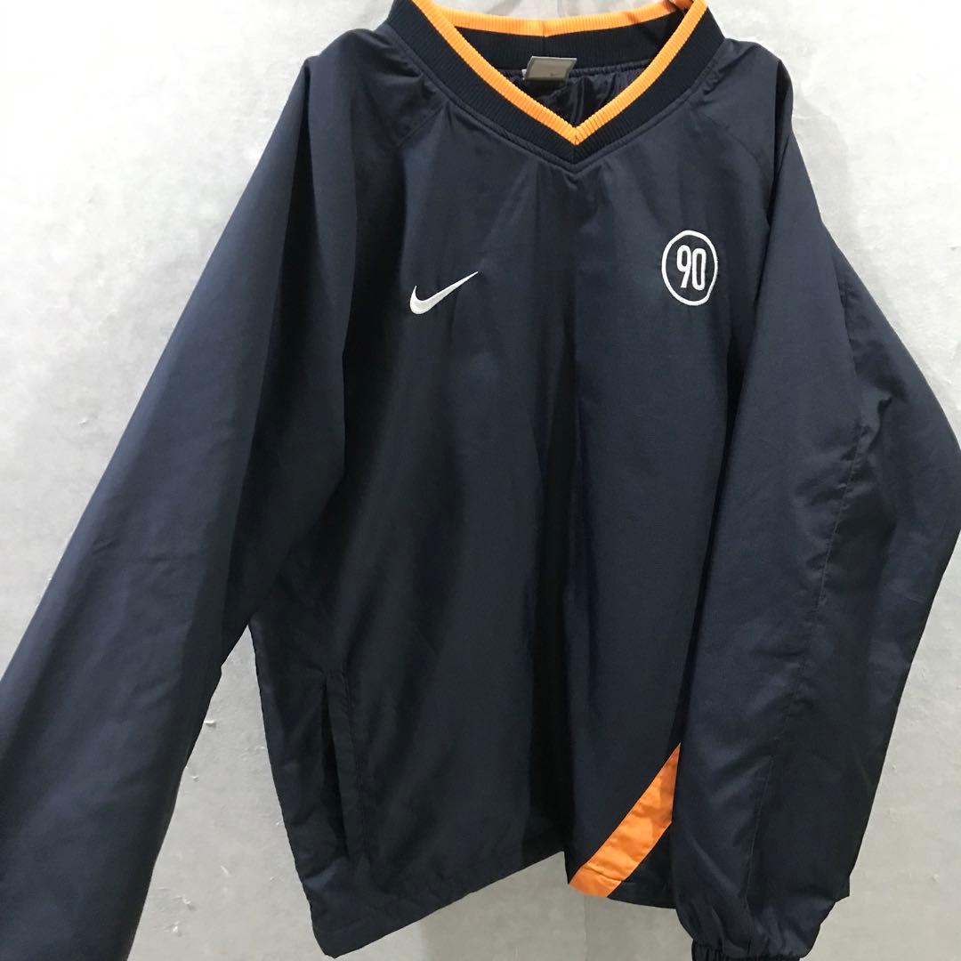 NIKE プルオーバー ナイロン セットアップ 中綿 美品 ブラック M