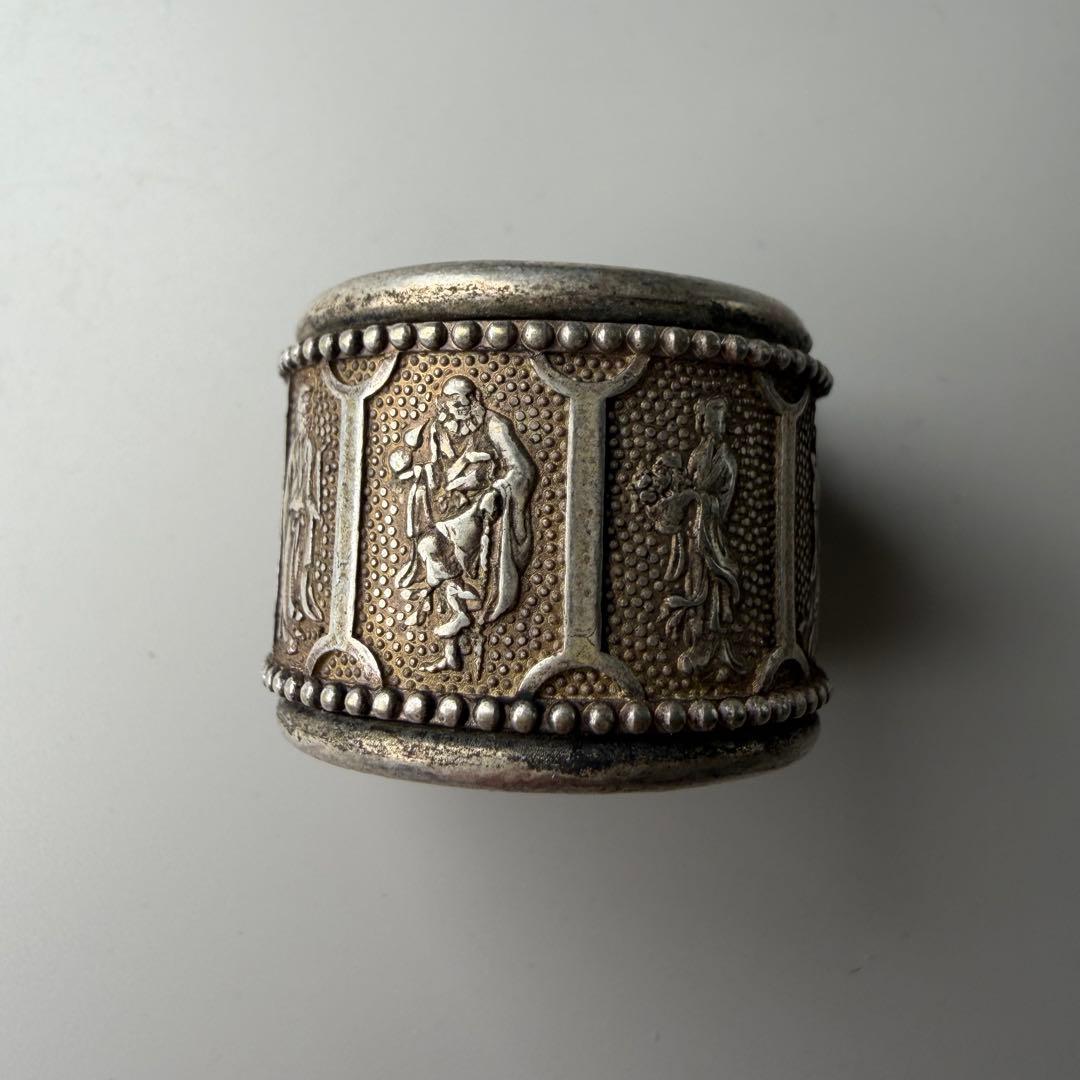 旧蔵　八仙人　リング　扳指　親指用