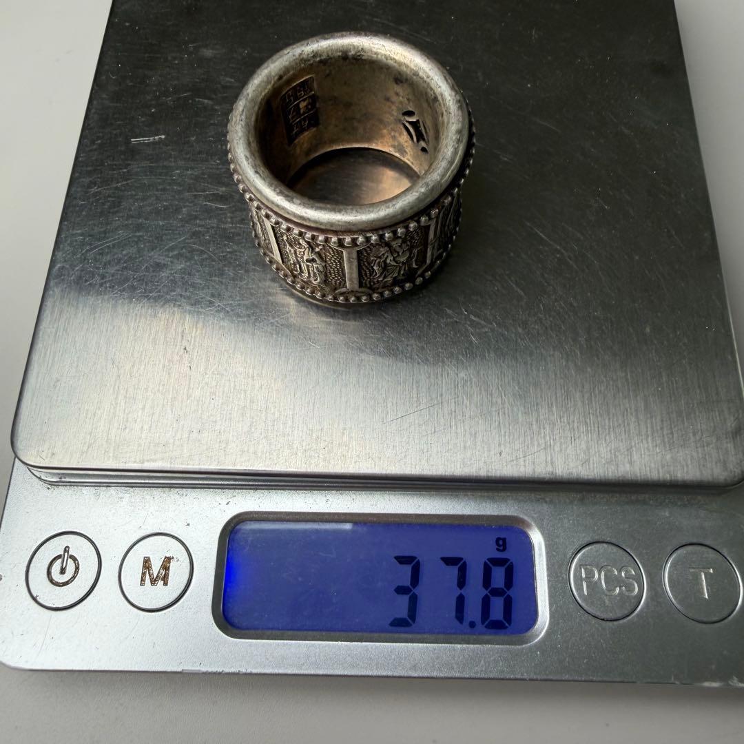 旧蔵　八仙人　リング　扳指　親指用