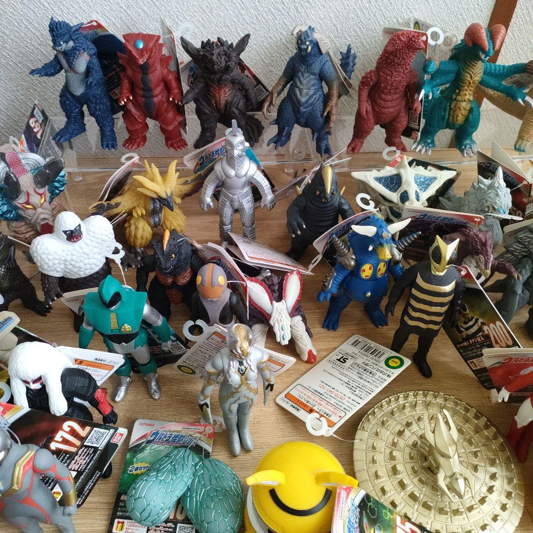 ウルトラマン　ソフビ　ウルトラマン　怪獣　バンダイ　フィギュア