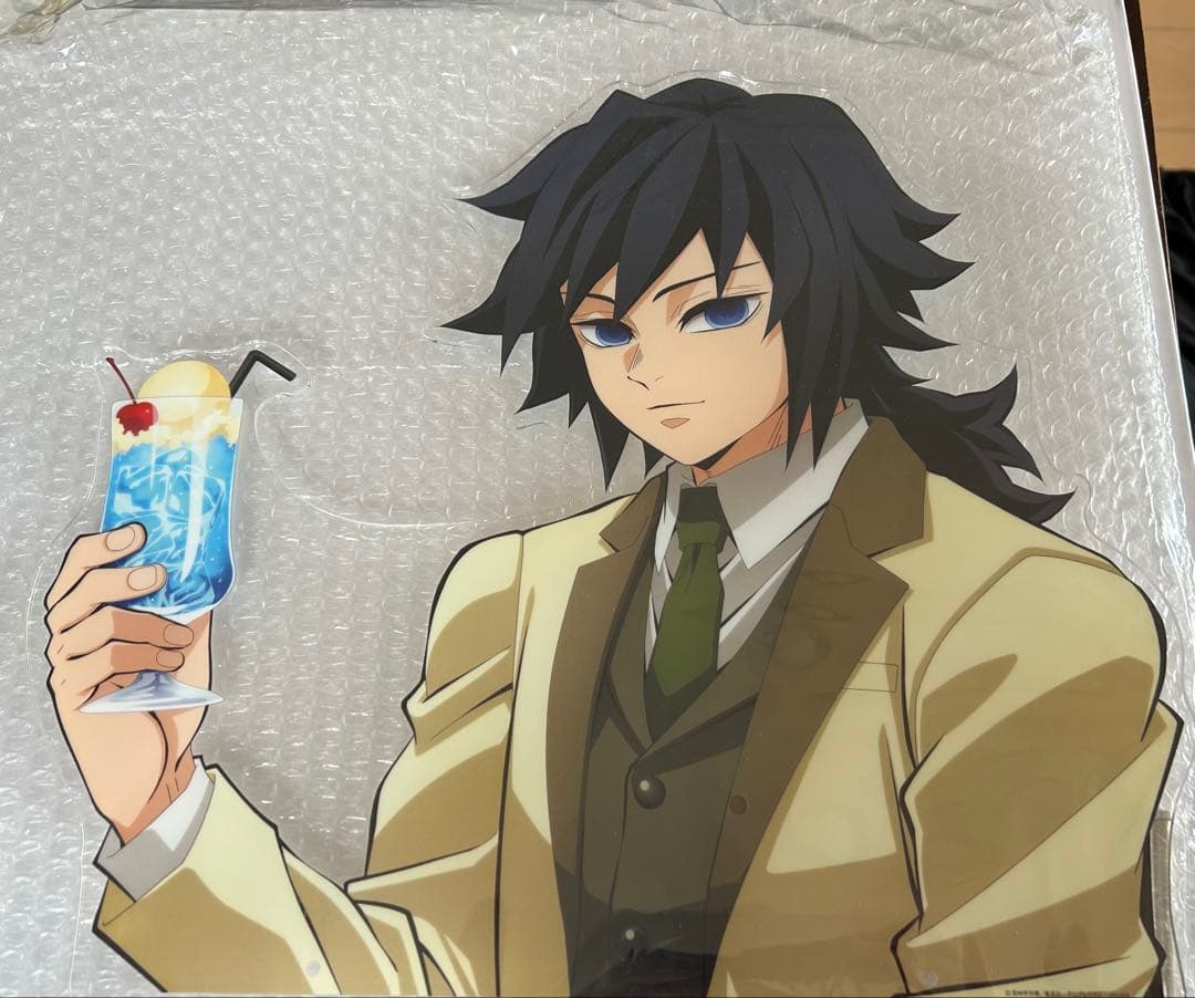 【トル】鬼滅の刃 冨岡義勇 アクリルパネル 純喫茶