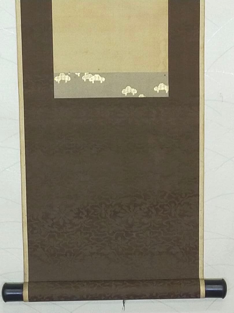 ♥【模写】　掛軸　小田海僊　画賛　桐箱付き　掛け軸　骨董品