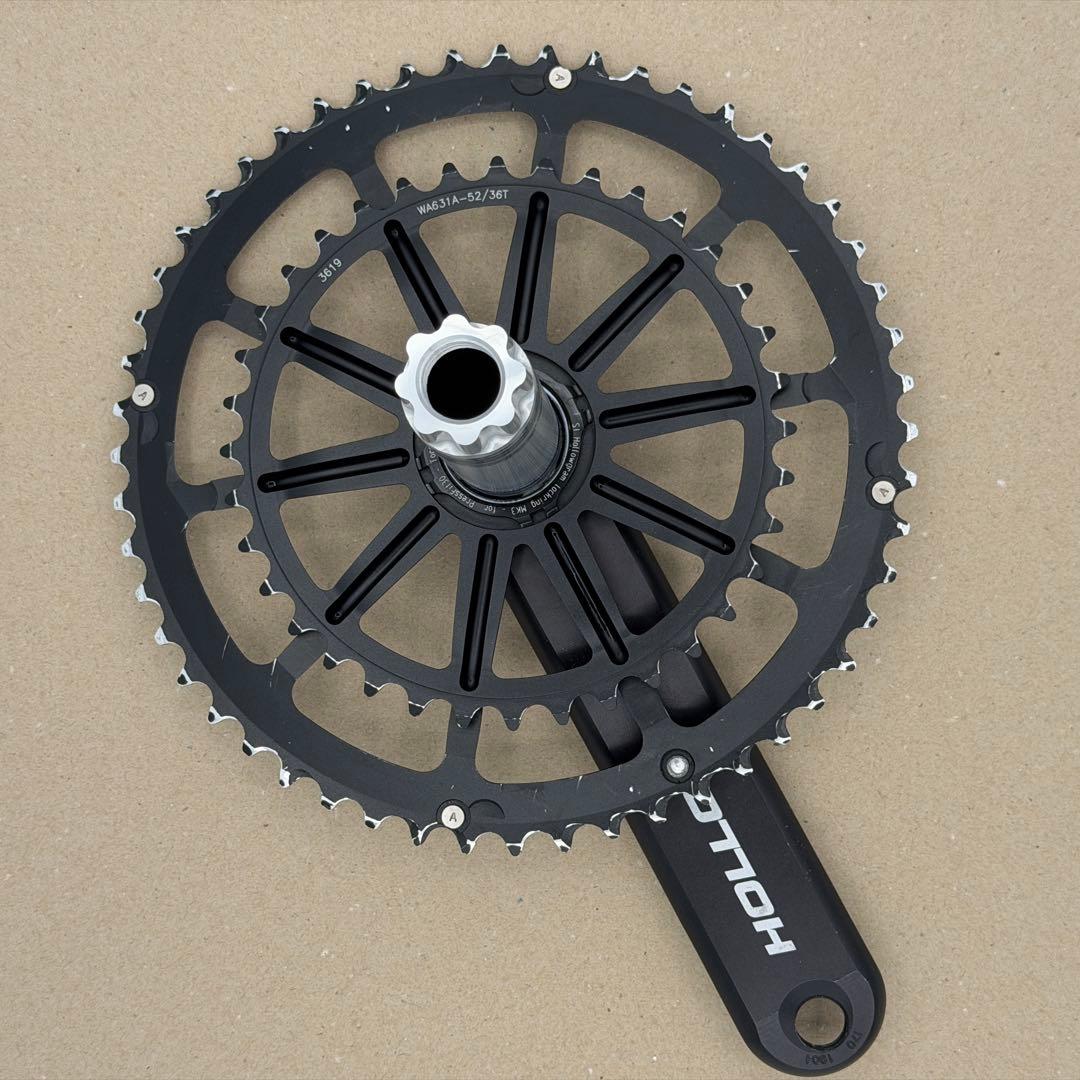 パワメ付きCannondale SiSL2 52/36T 170mm