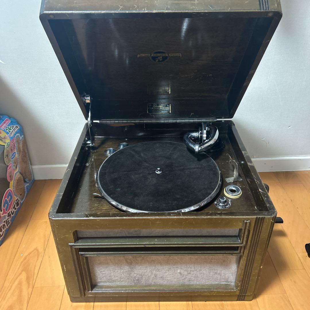 Columbia Grafonola レコードプレーヤー