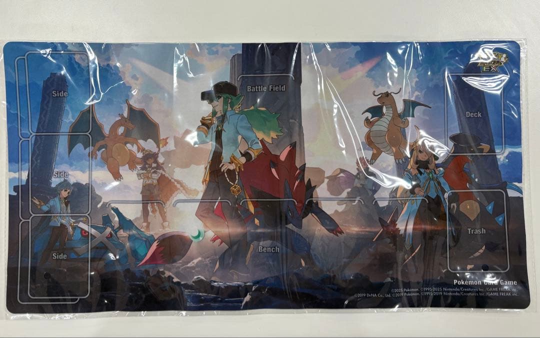 未開封　ポケモンマスターズEX リーリエ　アルコス　プレイマット　セット