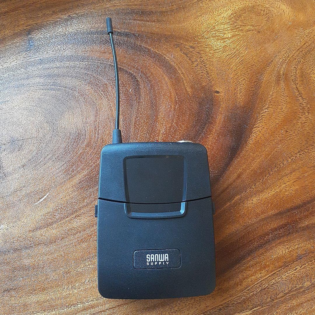 ワイヤレスヘッドマイク　SANWA SUPPLY MM-SPAMP4WHS