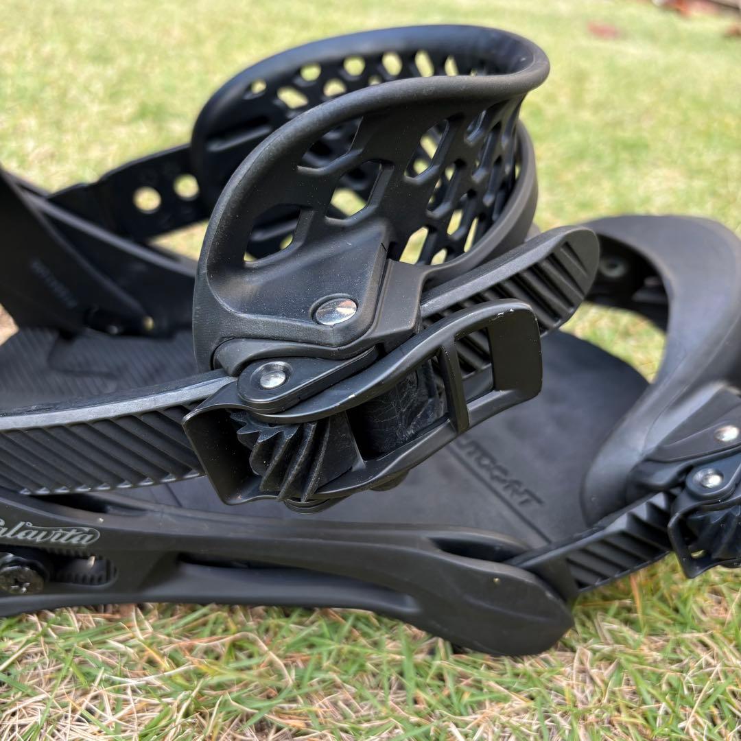 Burton Malavita ESTスノーボードバインディング ブラック