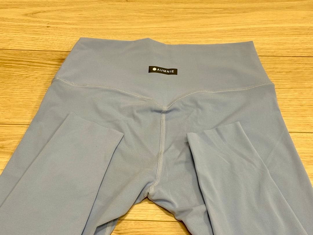 AUMNIE アムニーヨガウェア ブラトップ＆レギンス ブルー 2点 Sサイズ