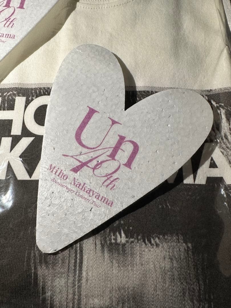 中山美穂 40周年記念コラボ Tシャツ & トート& 羽 & FCキーホルダー