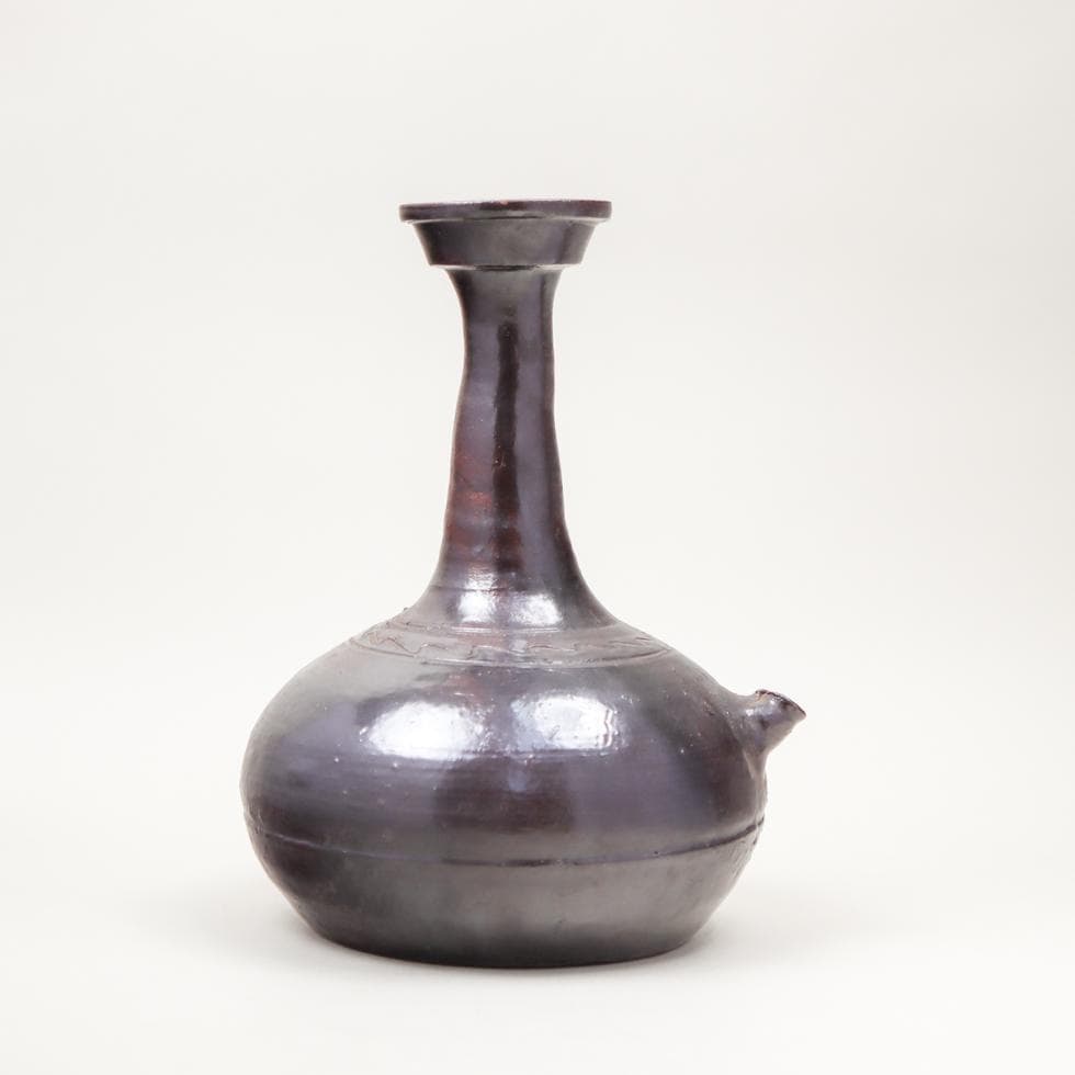 東南アジア古陶磁 ケンディ 28cm 水瓶 乳瓶