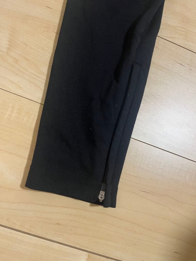 完売品 CRONOS ストライプデザイン ジャージパンツ 黒