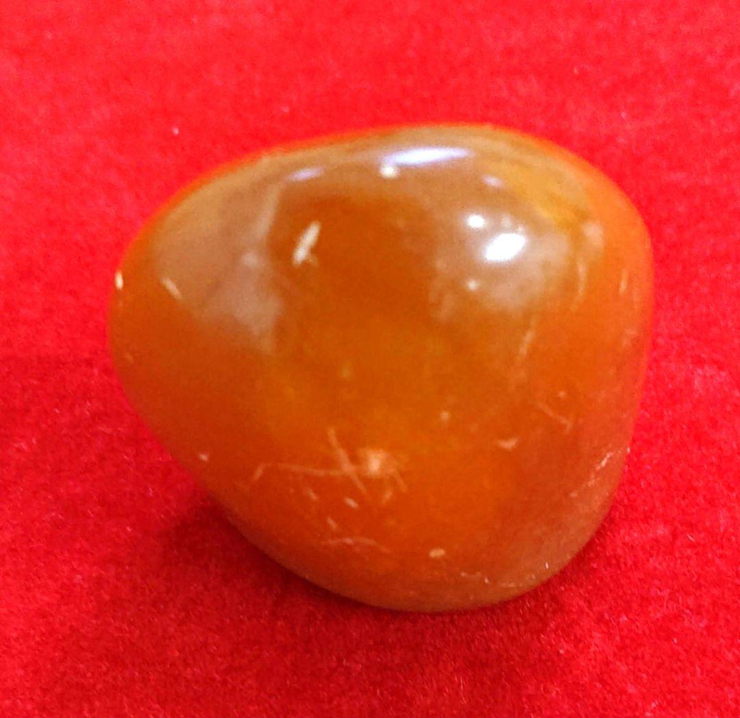 印材　田黄　天然石 ケース付き