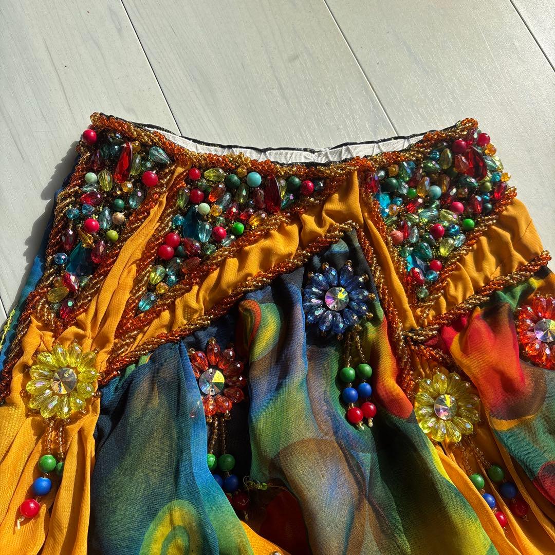 トロピカル　ベリーダンス　衣装　エジプト製