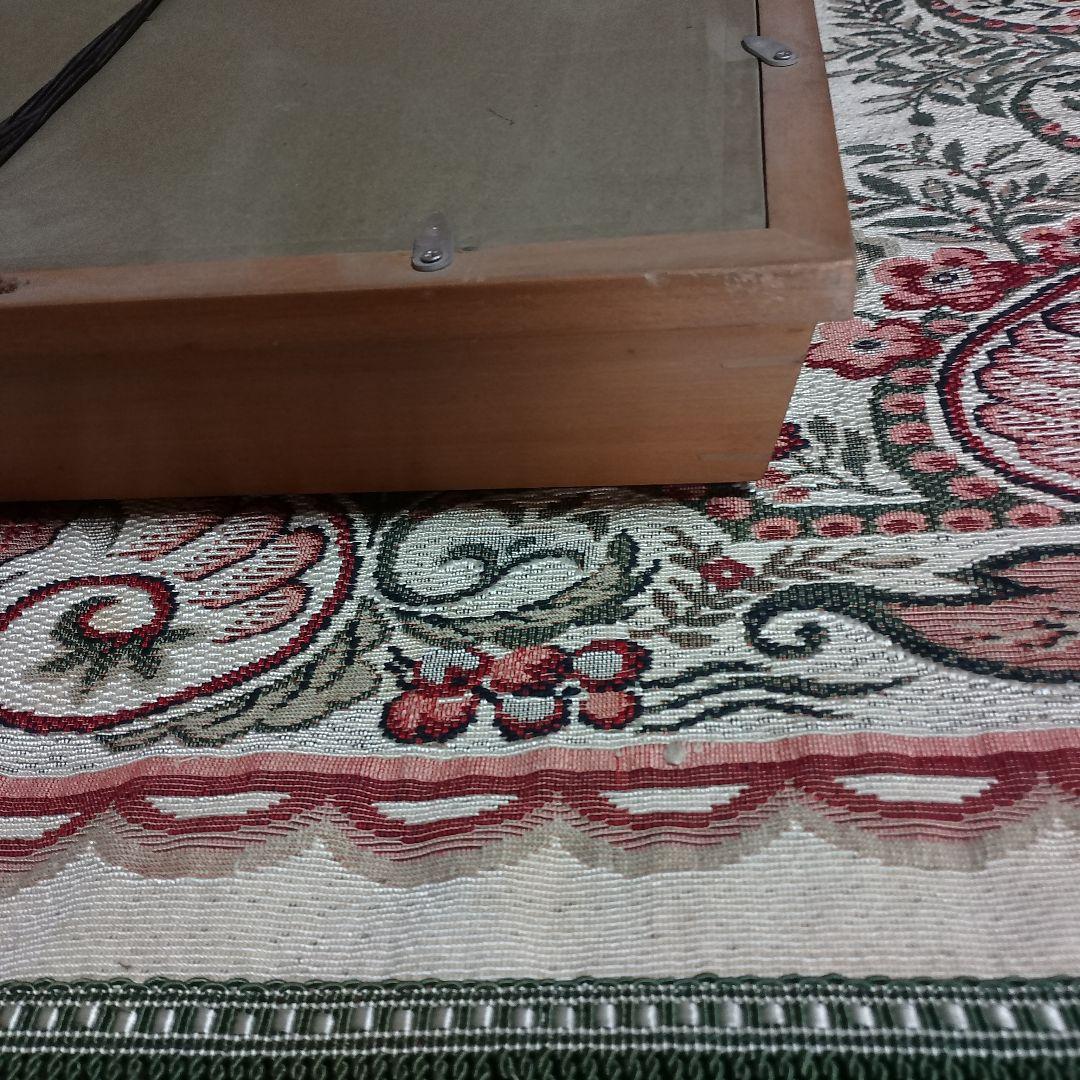 ★スピード発送★送料込★家紋【純金メッキ】純金鍍金　銅　高級木製額縁 　額受金具