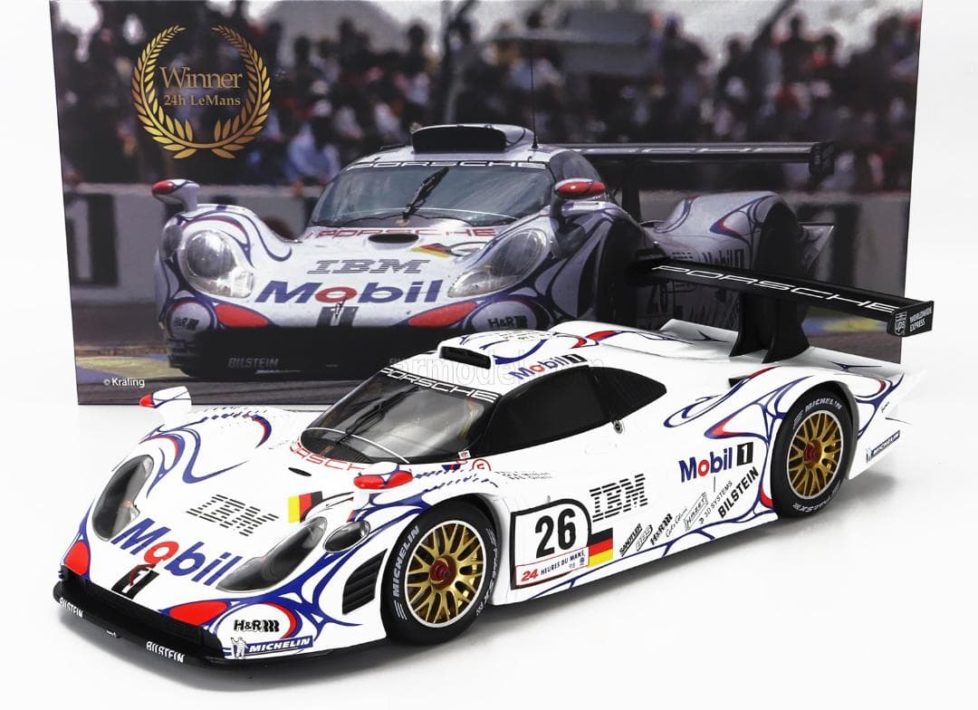 WERK83 1/12 ポルシェ911GT1 #26 ルマン24H 1998優勝