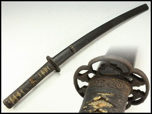 武具甲冑 日本刀 時代 拵 装具 模造刀(K-YC461)