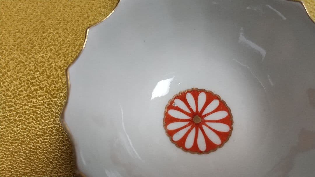 初期Worcester ティーボウル(1775年頃)