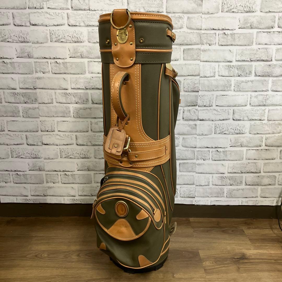 昭和レトロ 希少 ヴィンテージ TRUSSARDI トラサルディ キャディバッグ