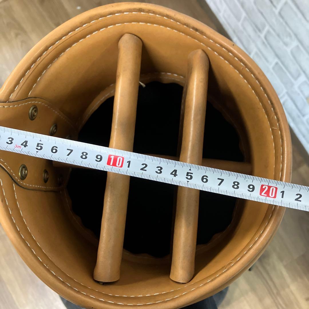 昭和レトロ 希少 ヴィンテージ TRUSSARDI トラサルディ キャディバッグ