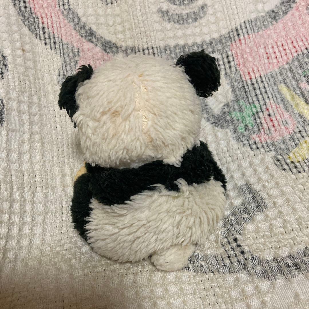 ファースト　モンチッチ風　パンダ　ぬいぐるみ　① レトロ　中古品