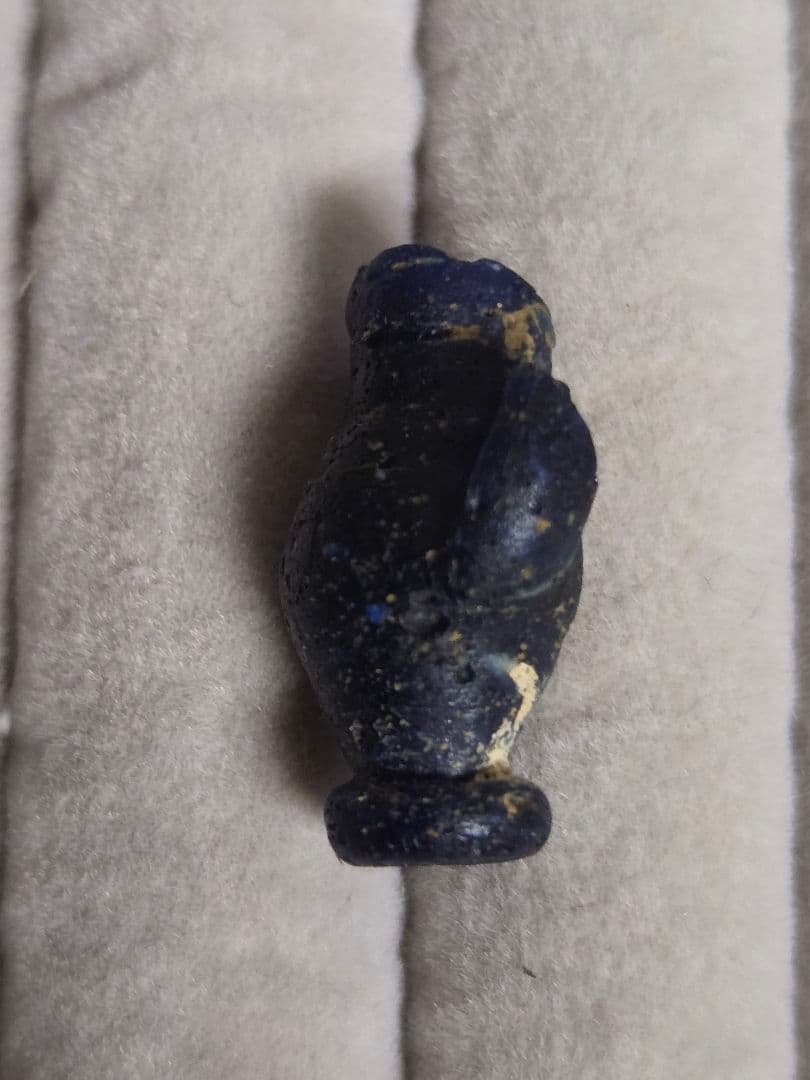 007　ビーズ　トンボ玉　容器玉　小さなガラス壺　！