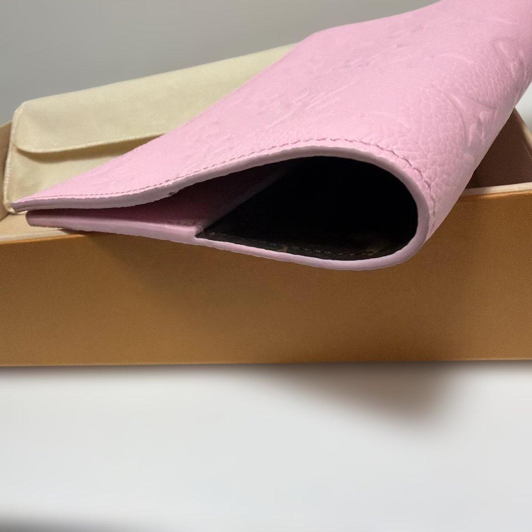 ルイヴィトン　LV ノートブックカバーMM・エミリー　コットンキャンディピンク