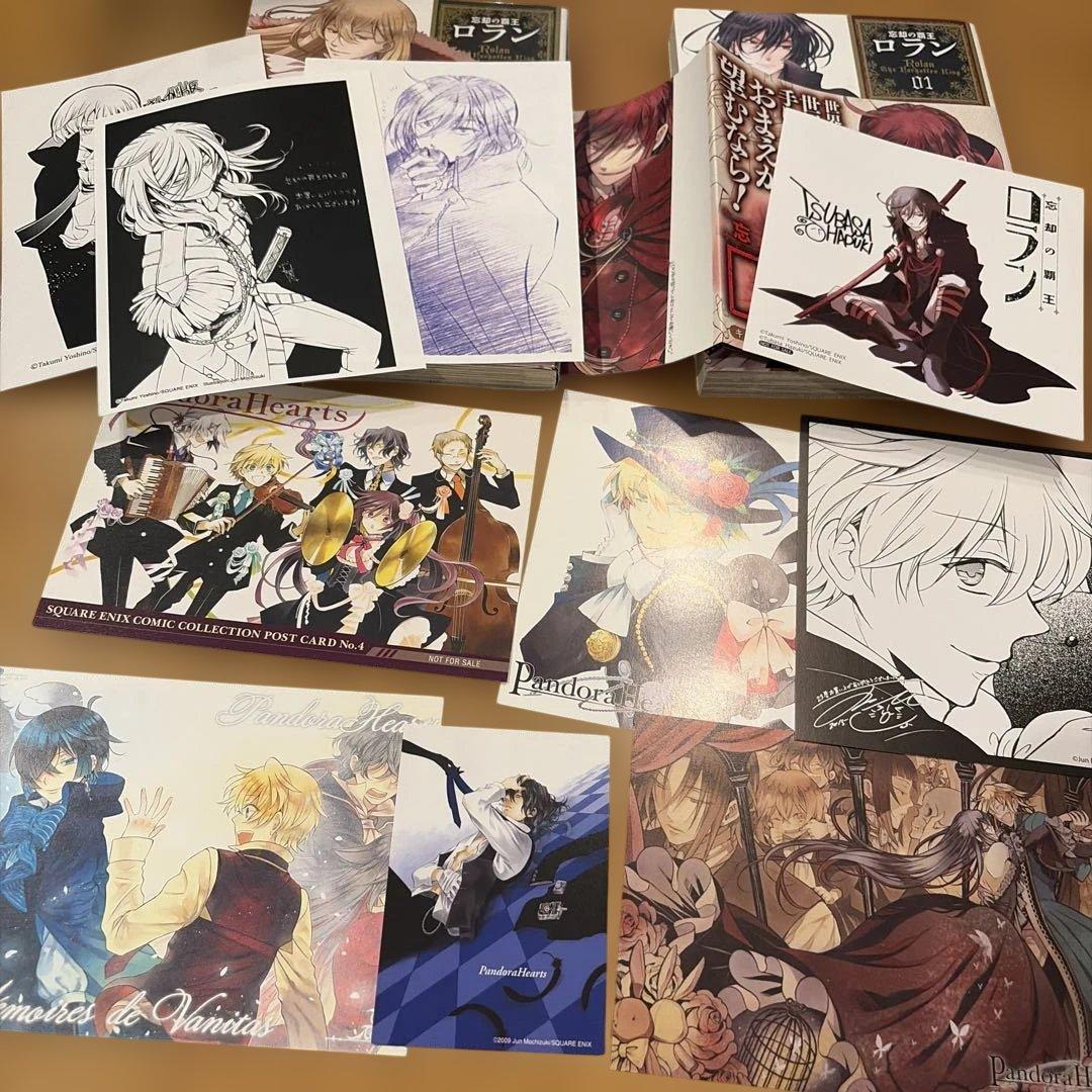 パンドラハーツ　ロラン　イラストカード　特典ペーパー　フェアカード　望月淳