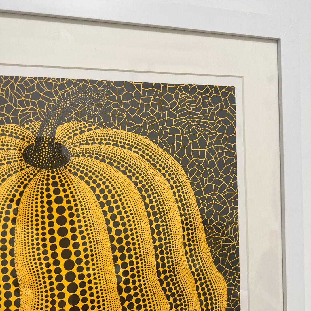 草間彌生　シルクスクリーン　サイン　限定２００　《かぼちゃ 2000 (黄)》