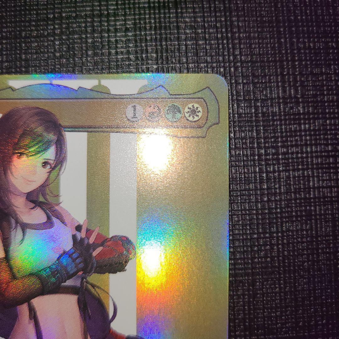 MTG 格闘家、ティファ 日本語 ボーダーレス foil