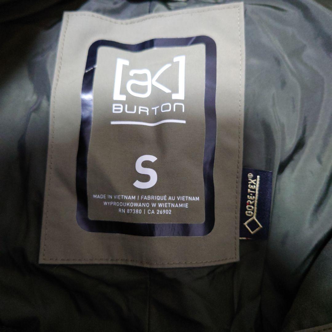 バートン ak サイクリックパンツ S カーキ GORETEX CYCLICPT