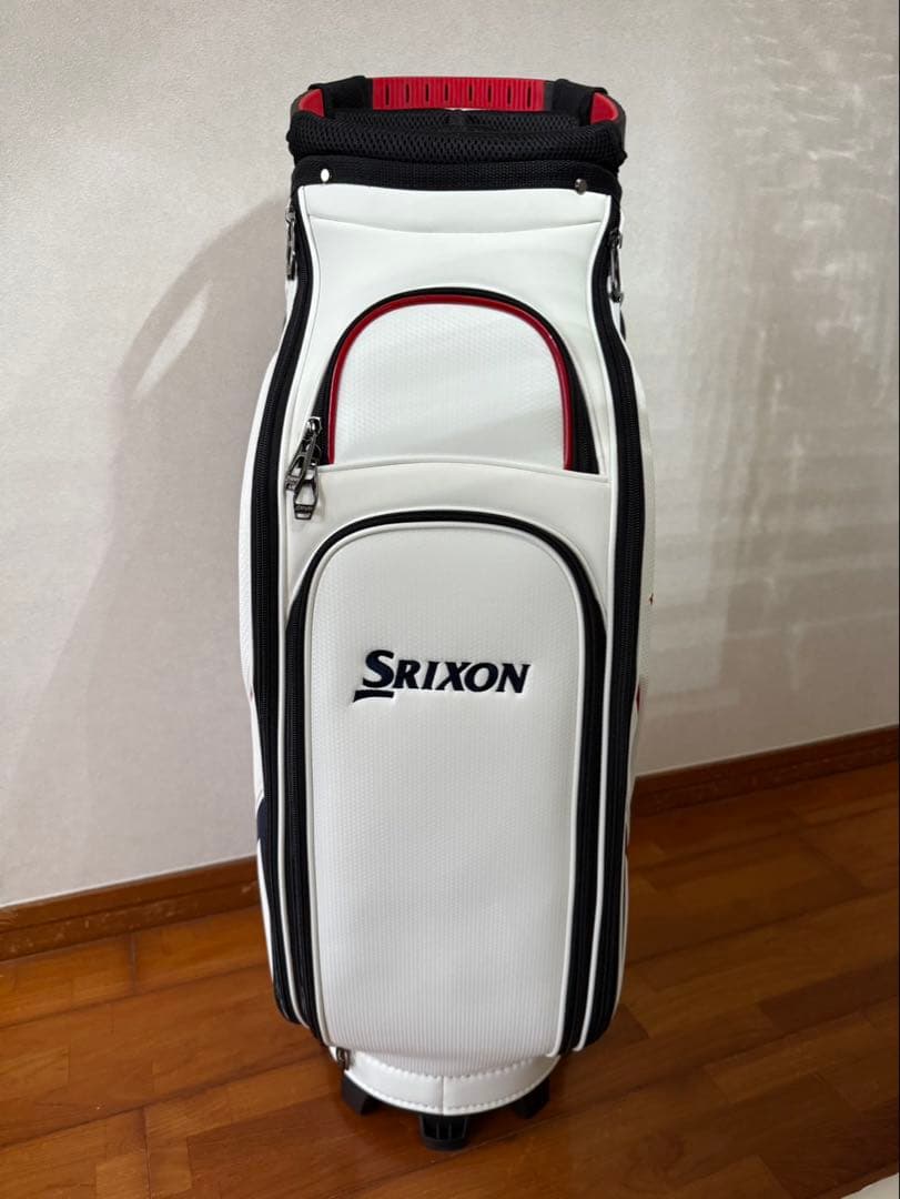 Srixon キャディバッグ ホワイト 10.0型 GGC-S205