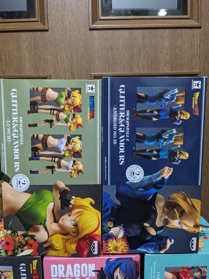 ドラゴンボールGLITTER&GLAMOURS ブルマ ランチ 18号　ビーデル