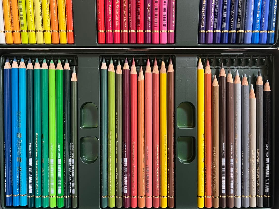 ファーバーカステル ポリクロモス色鉛筆 60色