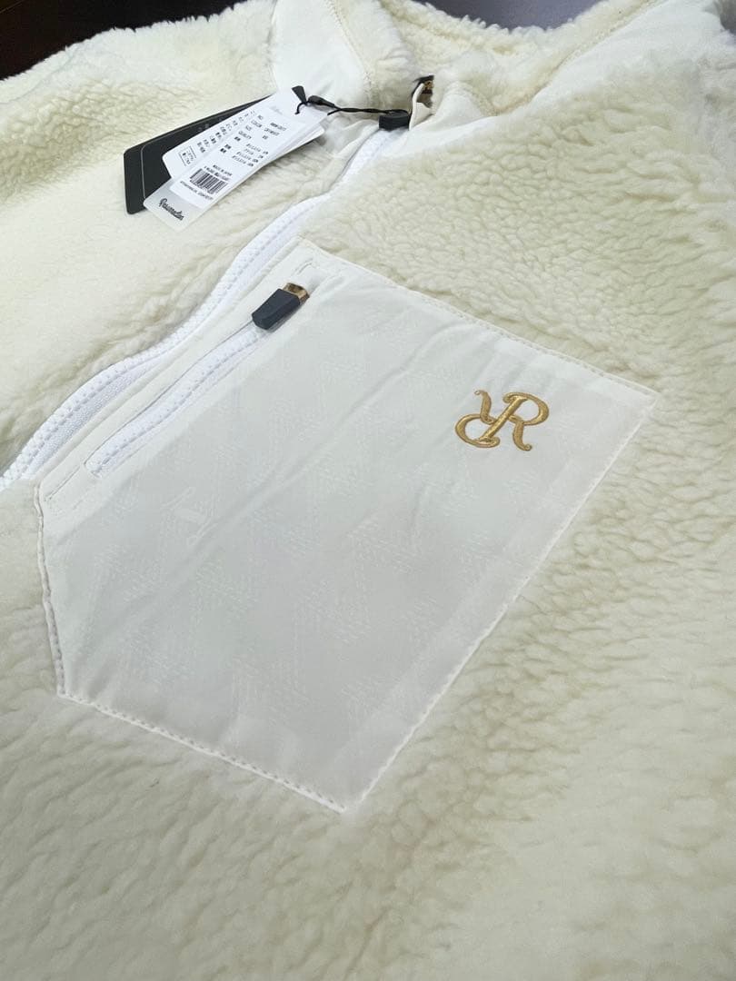 レザレクション　新品　XXLサイズ　シロ　ボアブルゾン