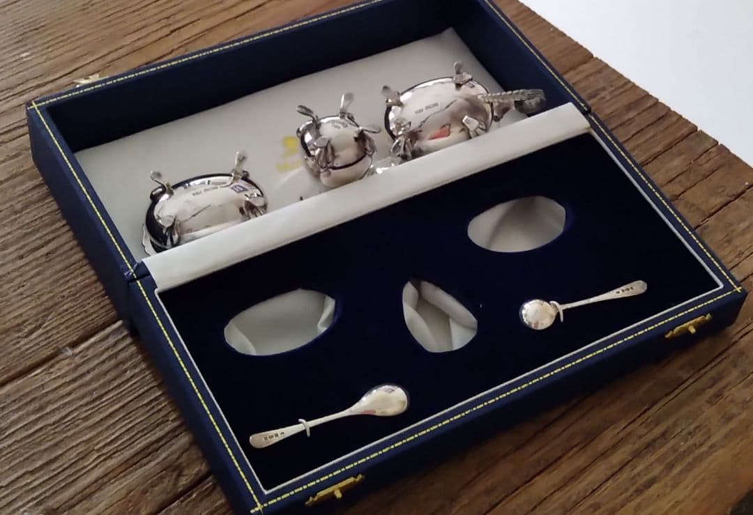 コレクション Mappin & Webb Silver Condiment Set
