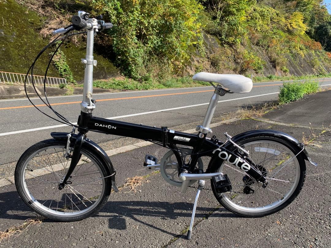 【即乘】送料無料 DAHON 折り畳み自転車 routeミニベロ小径車20インチ