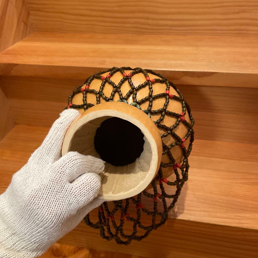 シェケレ　　天然瓢箪