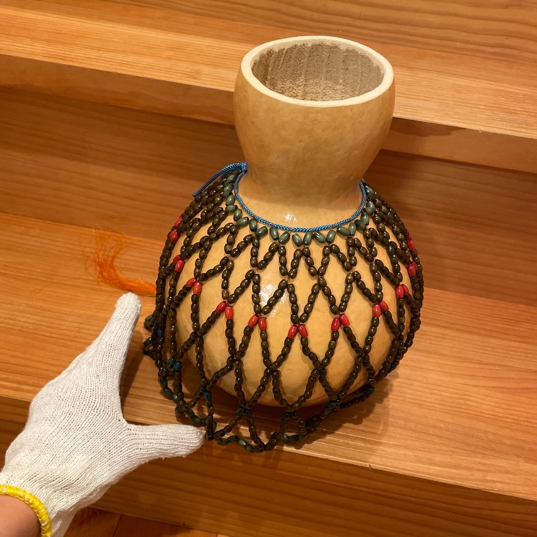 シェケレ　　天然瓢箪