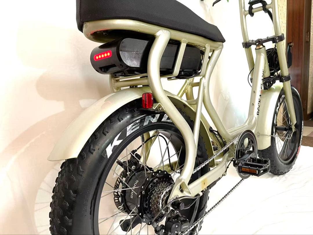 【動作確認済】送料無料 ROCKA FLAME ディスク式 電動アシスト自転車