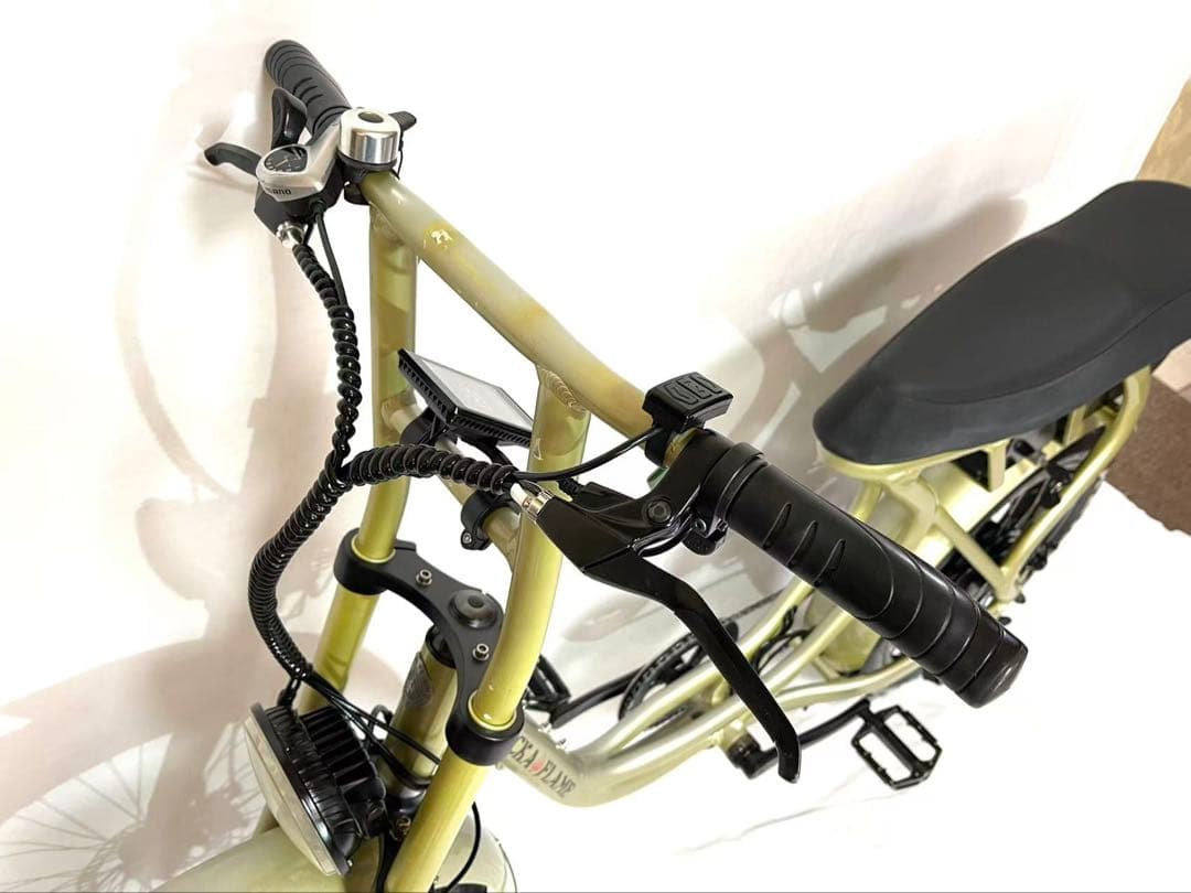 【動作確認済】送料無料 ROCKA FLAME ディスク式 電動アシスト自転車