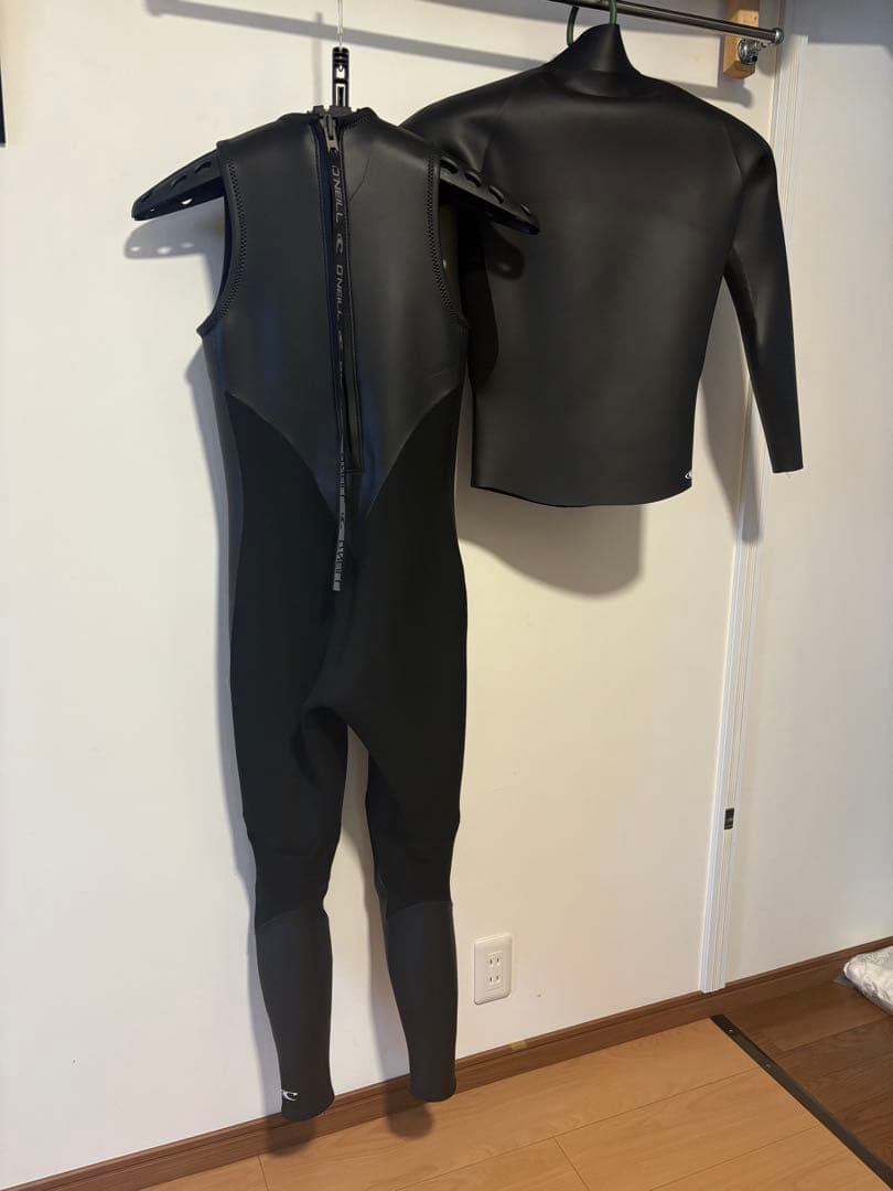 【美品】オニール セットアップ ロングジョン ジャケット M ウェットスーツ