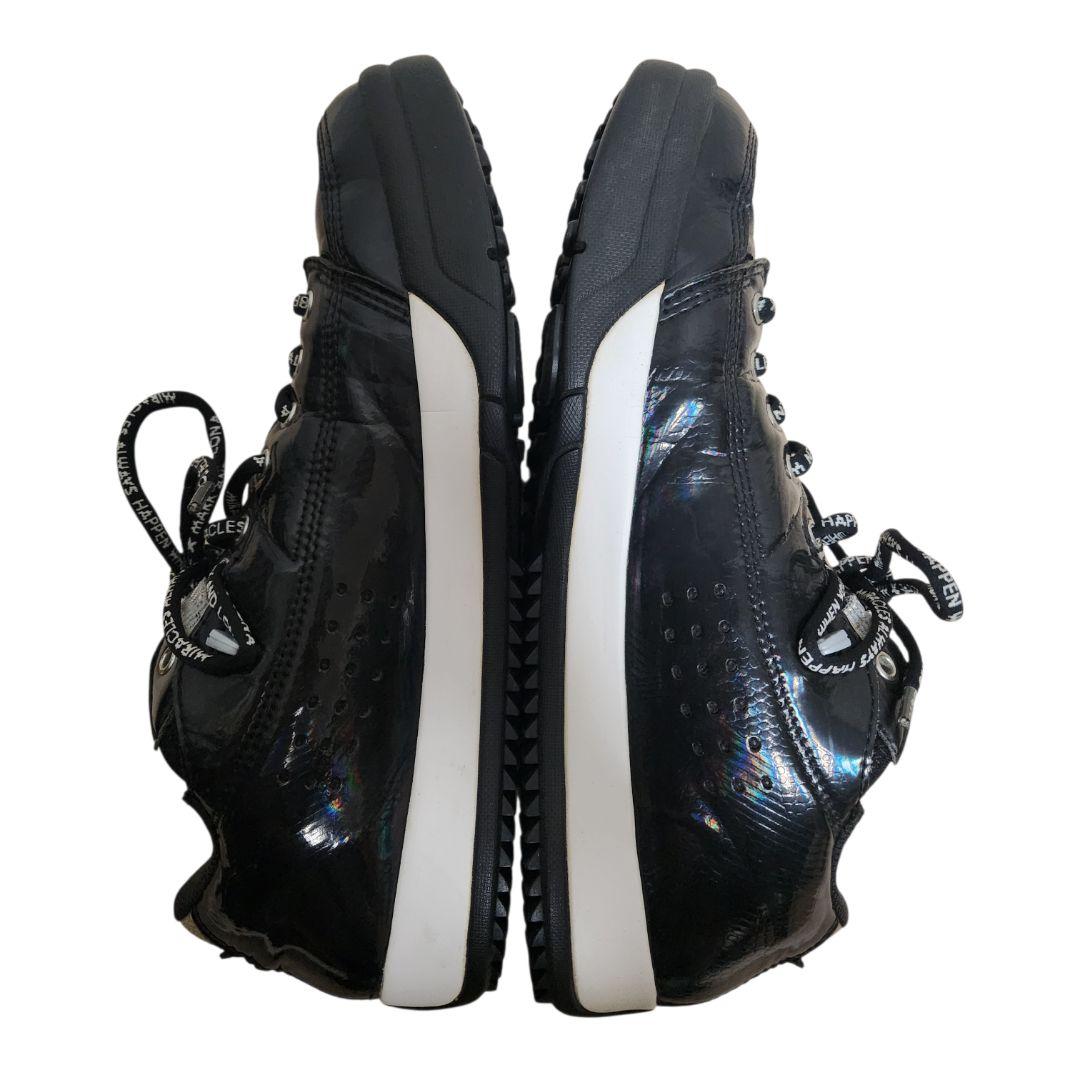 【お嬢】MARK&LONA×gravis ゴルフシューズ 黒×金 27㎝